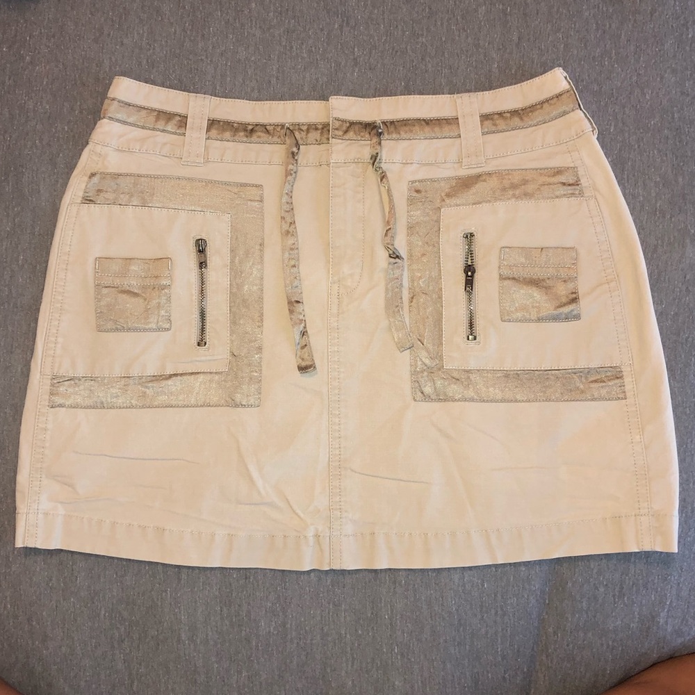 Khaki skirt